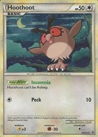 Hoothoot #HGSS05