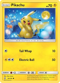 Pikachu Reverse Holo