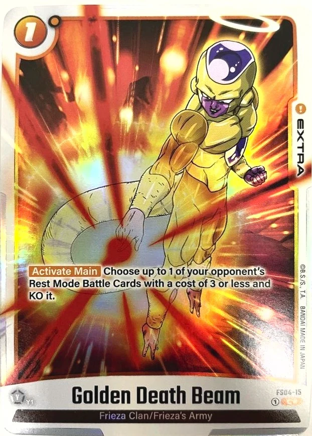 Golden Death Beam [Bonus Pack Alternate Art] #FS04-15