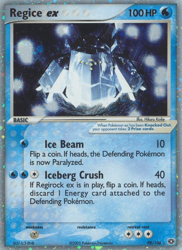 Regice Ex #98