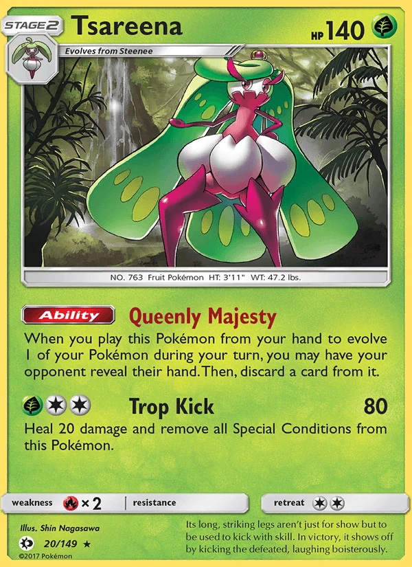 Tsareena Reverse Holo #20