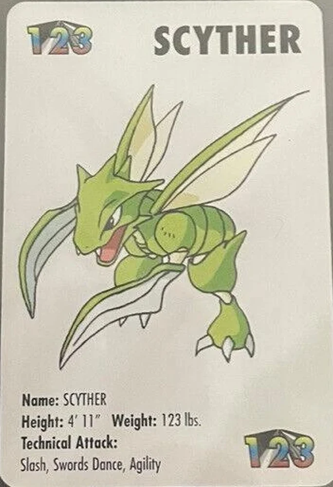 Scyther #123