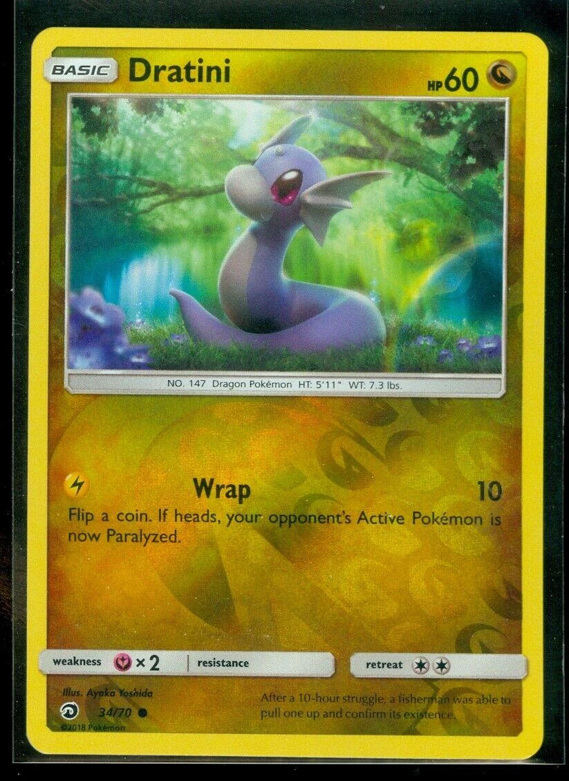 Dratini Reverse Holo #34