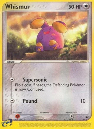 Whismur Holo #19