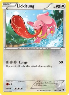 Lickitung Reverse Holo