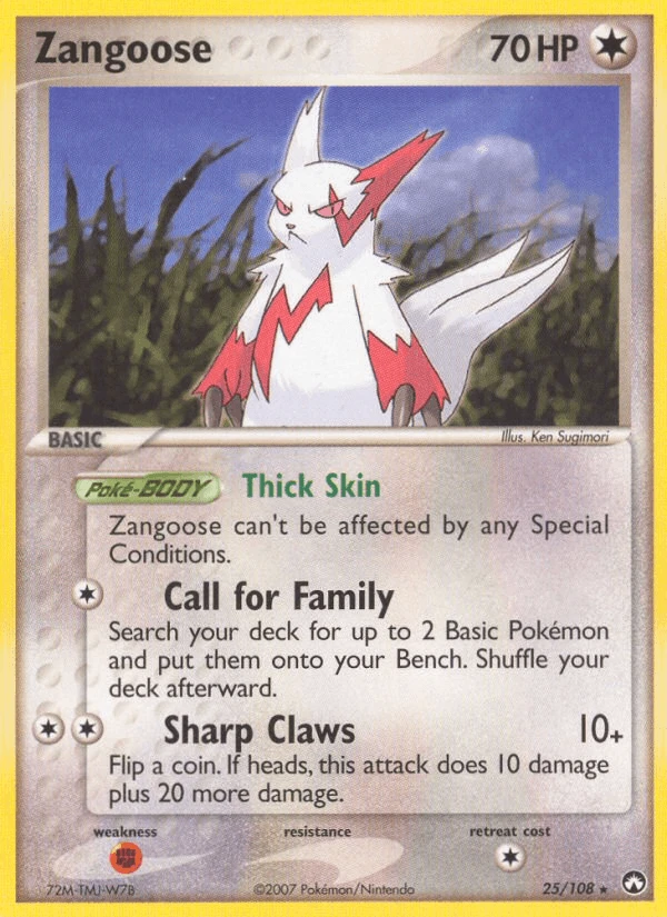 Zangoose #25