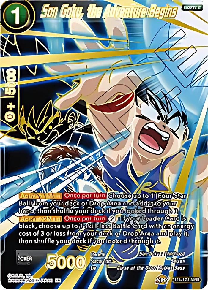Son Goku, the Adventure Begins [SPR] #BT6-107_SPR