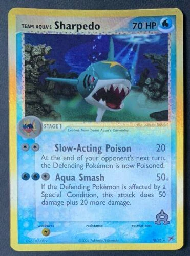 Sharpedo Reverse Holo #18