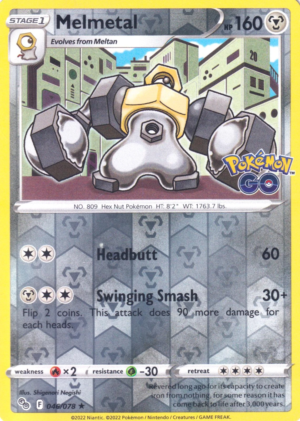 Melmetal Reverse Holo #46
