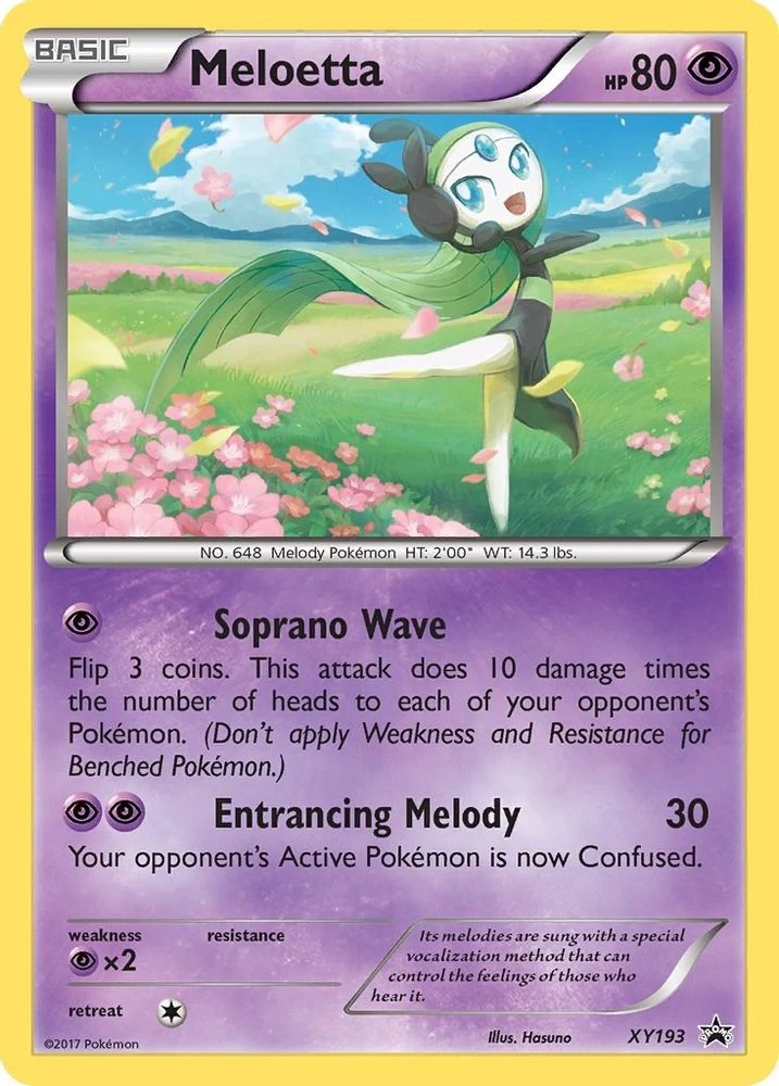 Meloetta #XY193