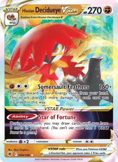 Hisuian Decidueye Vstar