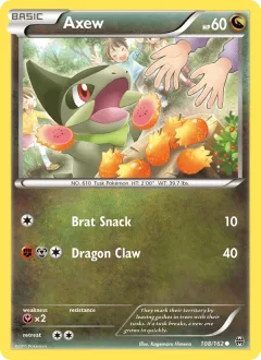 Axew Reverse Holo