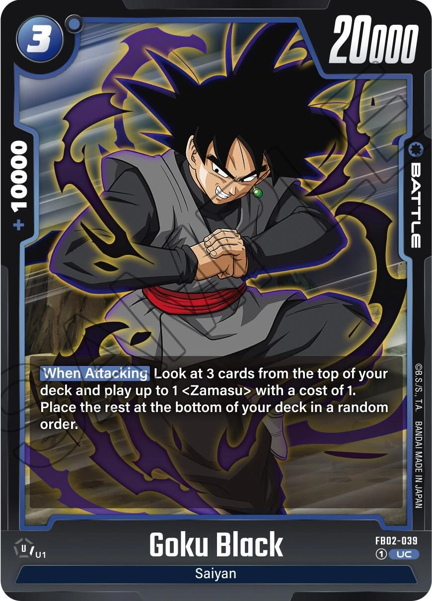 Goku Black [Release Event] #FB02-039