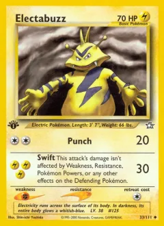 Electabuzz 1st Edition