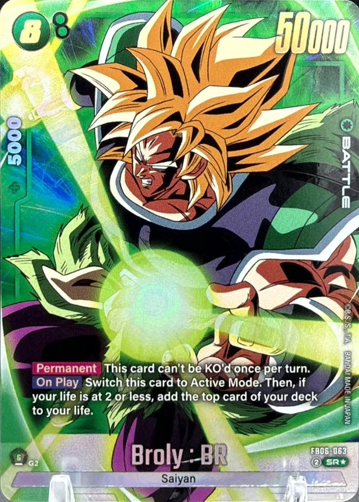 Broly : BR [Alternate Art] #FB06-063