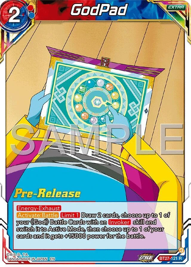 GodPad [Pre-Release] #BT27-121