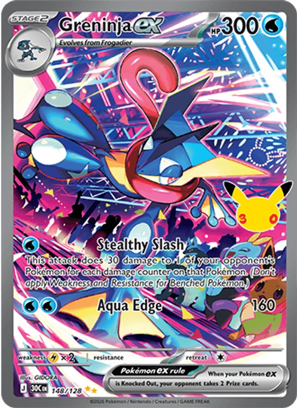 Greninja Ex #148