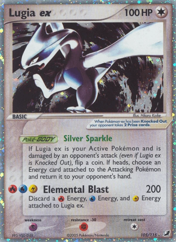 Lugia Ex #105