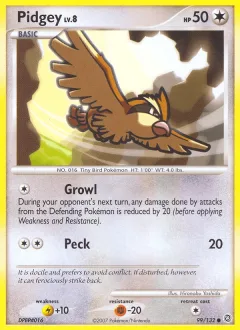 Pidgey Reverse Holo