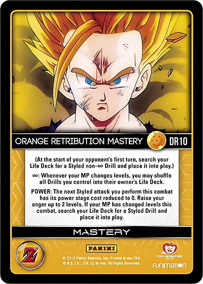 Orange Retribution Mastery #DR10