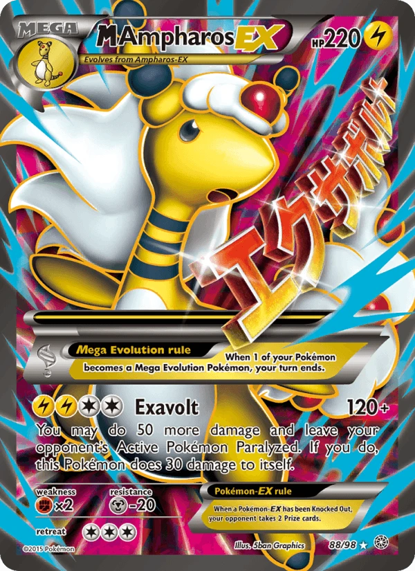 M Ampharos Ex #88