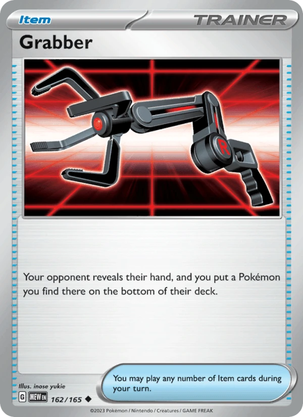 Grabber Reverse Holo #162