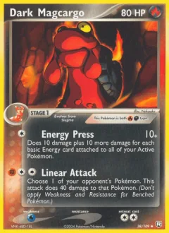 Dark Magcargo Reverse Holo
