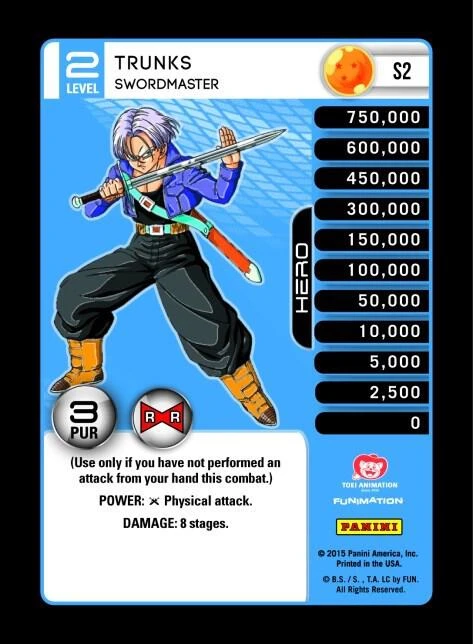 Trunks - Swordmaster [High Tech Foil] #S2