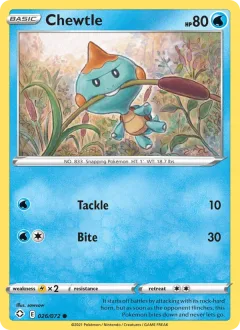 Chewtle Reverse Holo