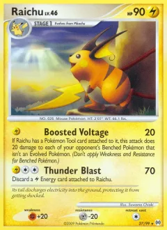 Raichu Prerelease Staff