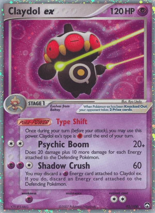 Claydol Ex #93