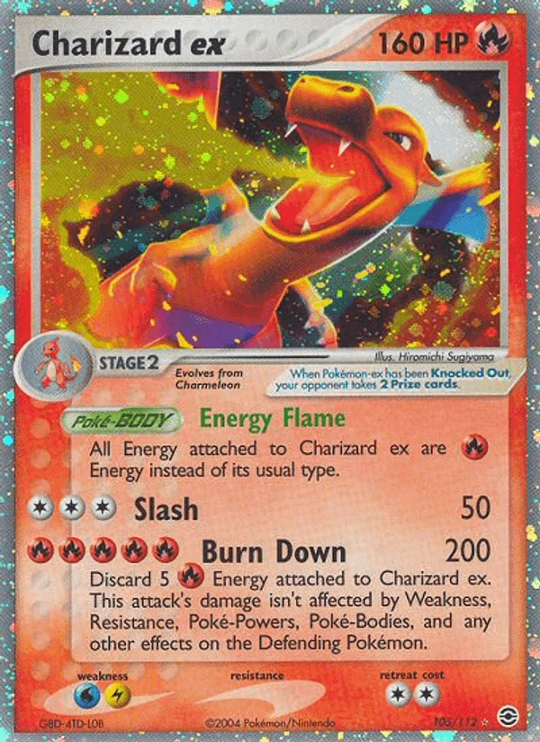 Charizard Ex #105