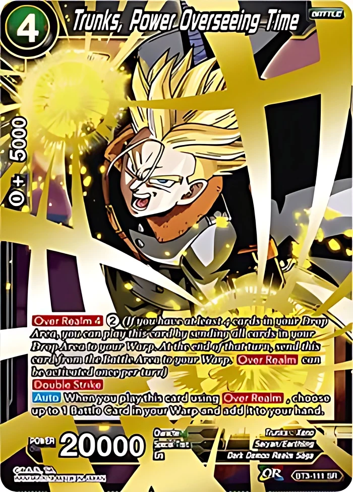 Trunks, Power Overseeing Time #BT3-111
