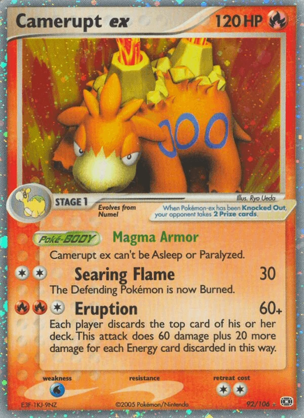Camerupt Ex #92