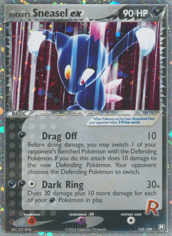 Rocket's Sneasel Ex #103
