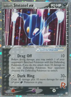 Rocket's Sneasel Ex