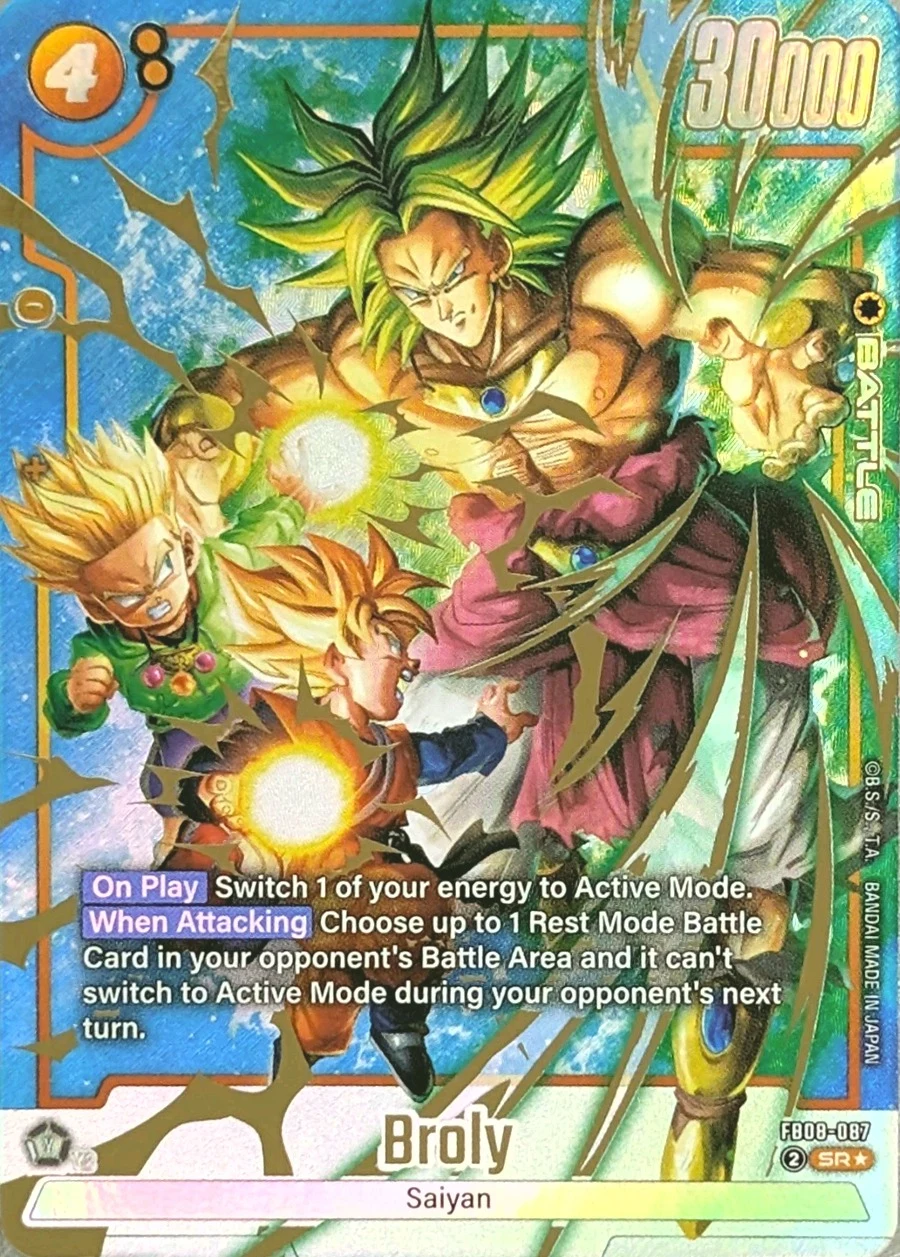 Broly [Alternate Art] #FB08-087