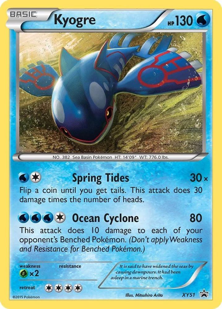 Kyogre #XY51