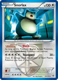 Snorlax Reverse Holo