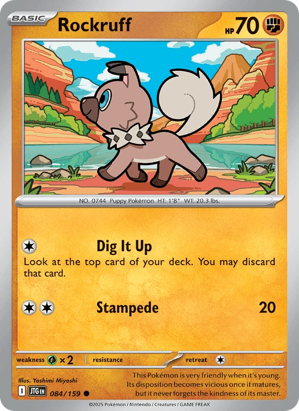 Rockruff #84