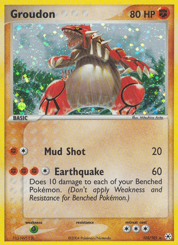 Groudon #102