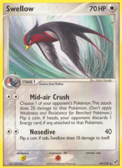 Swellow Reverse Holo