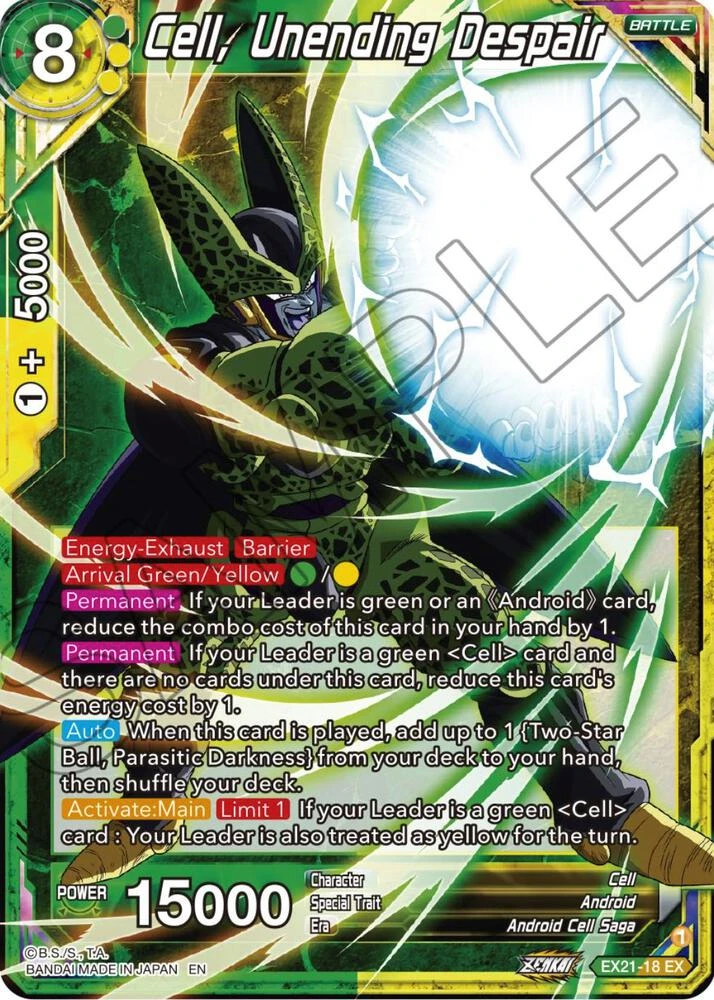 Cell, Unending Despair #EX21-18