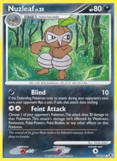 Nuzleaf Reverse Holo
