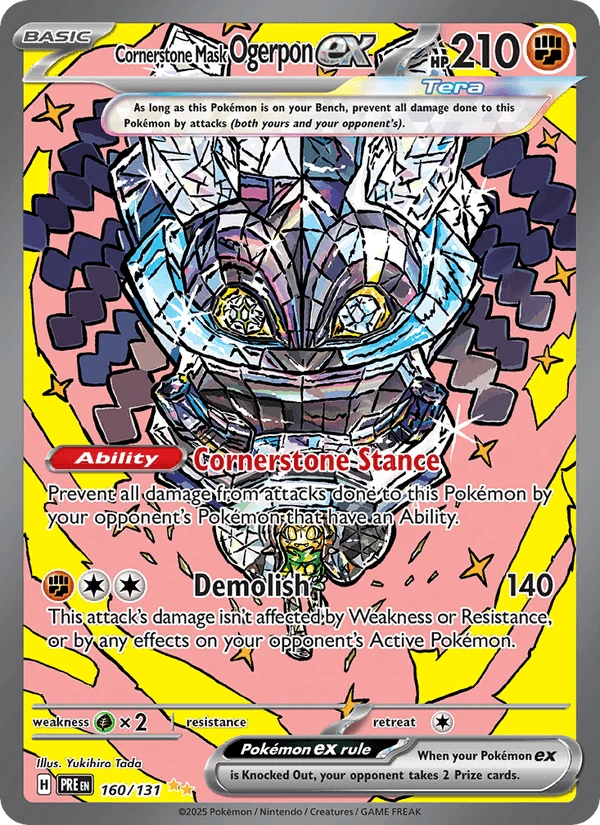 Cornerstone Mask Ogerpon ex #160