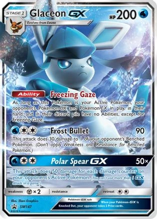 Glaceon GX #SM147