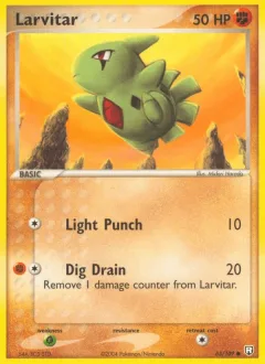 Larvitar Reverse Holo