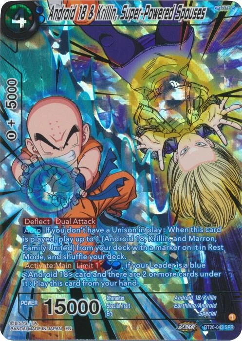 Android 18 & Krillin, Super-Powered Spouses [SPR] #BT20-043