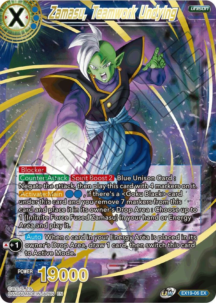 Zamasu, Teamwork Undying #EX19-06