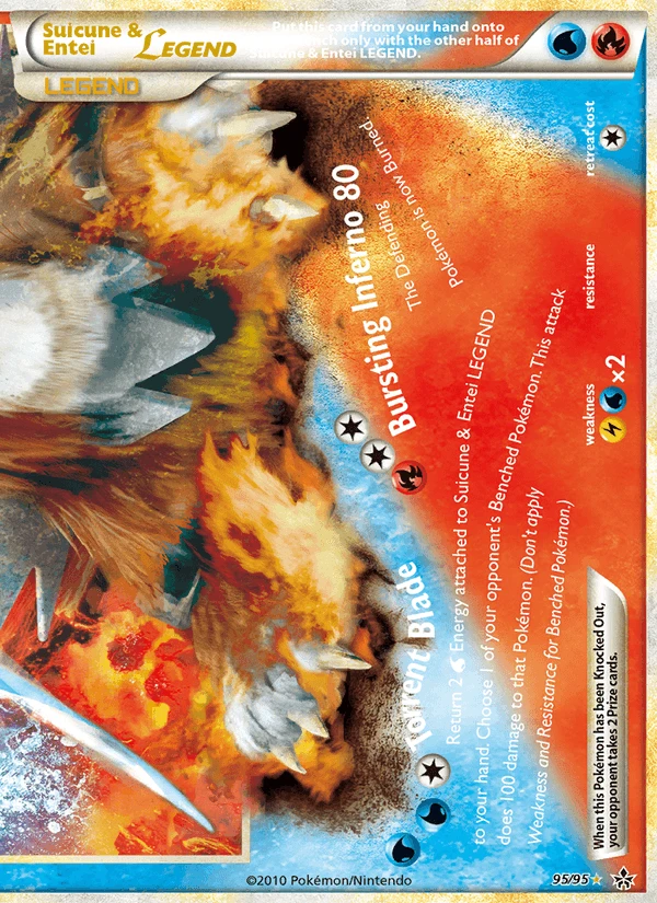Suicune & Entei Legend #95